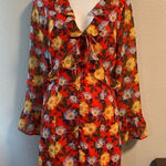 The Fifth Label Floral Ruffle  MiniDress Photo 0