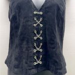 wilson's leather  Y2K Chain Detail Moto Halter Top Photo 2