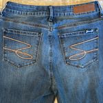 Seven7 Dark Blue Women's high rise denim leggings Photo 3