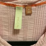 Pilcro Anthropologie  Sustainable Ribbed Tank Top In Pink Size S Photo 7