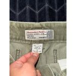 Y2K Abercrombie Micro Mini Corduroy Skirt Low Rise 90s Skate grunge Green Sz S Photo 2