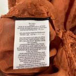 BCBGMAXAZRIA  Pleated Shoulder Wrap Ruffled Top Blouse Size Medium Photo 10