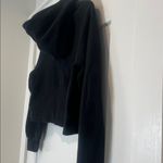 CRZ Yoga Black cropped Women's sweatshirt hoodie size XS. Photo 5