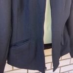 Sag Harbor 100% wool black zipper lined blazer jacket with front pocket-size 10 Photo 6