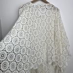 Marie Oliver White Alix Wrap Boho Coverup Cardigan Womens One Size Kaftan Photo 2