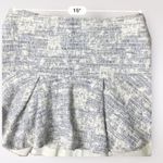 Derek Lam 10 Crosby Blue Tweed Ruffled Mini Skirt Size 8 Photo 5