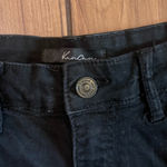 KanCan USA KanCan Women’s Size 9 Black High Waisted Distressed Denim Shorts Photo 3