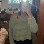 Hollister Co. Off The Shoulder Cropped Sweater Photo 2