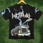 Def Leppard On Through The Night Rock Band T-Shirt Size Large Photo 0