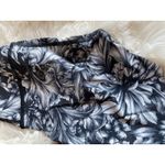 Lululemon Like New Fast & Free 21" Night Garden Ice Gray Black Crop Leggings Photo 6