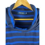 Ralph Lauren Polo Golf Blue Stripes Long Sleeve Cowl Neck Sweater Size Large‎ Photo 2