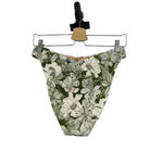 J.Crew J. Crew High-rise cheeky bikini bottom in Liberty Linear Canteen Green Medium Photo 4
