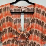 American Rag  Pineapple Print‎ Shorts Romper Photo 1