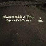 Abercrombie & Fitch Black Soft Long Sleeves Mesh Square Neck Bodysuit SZ S #1112 Photo 9