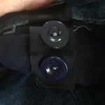 COS  Women’s Relaxed Button-Fly Trouser Jean 12 Flat Front Straight Leg Indigo Photo 4