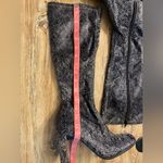 Chinese Laundry  | Snakeskin Knee-High Boot, Square Heel, Size 6.5 Photo 2