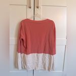 Loro Piana  100% cashmere boatneck bateau colorblock knit sweater size 42 Photo 1
