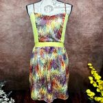 Pink Stitch Colorful Mini Dress Yellow/Multicolor size 6 Photo 1