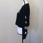 Cold Crush  black Stay True positivity long sleeve crop top Photo 2