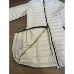 Ralph Lauren LAUREN Jacket Womens XS Puffer Front Full Zip Mock Neck - Cream Photo 9