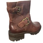 Lucky Brand New! Taini Moto Leather Biker Buckle Strap Combat Bootie - Size 6.5 Photo 9