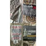 London Fog Vintage khaki Thinsulate 3M Double Breasted Long Trench Coat Photo 7