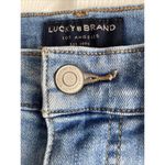 Lucky Brand  Women's High Rise Skinny Bridgette Size 4 Raw Hem Ankle Light‎ Wash Photo 2