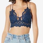 Free People  Adela bralette in navy size S Photo 0