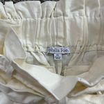 NWOT Linen Cream Wide Legged Paper Bag Pants White Size undefined Photo 3