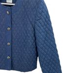 Hairston Roberson Ropa 8 quilted cotton structured denim waist jacket western Blue Photo 2