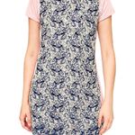 Caswell Massey Pink Crochet Lace Butterfly Mini Tee Shirt Dress size S NEW Tags Photo 0