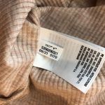 American Eagle  Womens Ribbed Square Neck Tank Top Lace Trim Beige Pink Size S Photo 4