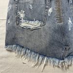 One Teaspoon One x Junkyard Distressed Denim Skirt in Blue Blossom Size 25 Photo 11