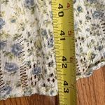 Love Shack Fancy  dress Stassie White Blue green lace 0 women’s maxi midi lsf Photo 9