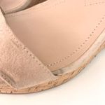 Charles David  Faux Suede Cork Wedges Size 10 Photo 2