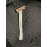 Free People  Mini Dress Black Sleeveless Square Neck Back Cut Out Party Cocktail Photo 3