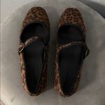 American Eagle Calf Hair Mary Jane Flats Photo 2