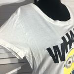 Despicable Me Minion Graphic T Shirt White Yellow Junior XL Size undefined Photo 4