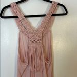 American Eagle  Outfitters Blush Crochet Detail Top Photo 3