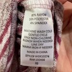 Market And Spruce Hoodie Brushed Knit Womans Sz‎ XS Athletic Casual BOHO Red Photo 2