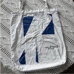 Isabel Marant  Blue and White Graphic Tote Photo 5