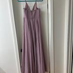 Morning Lavender Cassidy Lavender Flowy Maxi Dress, Size Medium Purple Photo 4