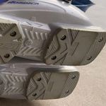 Nordica 10W Easy Move Skiing Ski Boots Women’s Sz 9/9.5 US Size Silver Gray Blue Photo 12