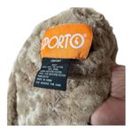 NWOT Reversible Sable Faux Fur Stitched Sleeves Zipper Front Sporto Cape Sz OS Tan Photo 5