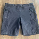 Athleta Black Biker Shorts - Size M Photo 0