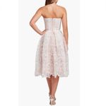 NADINE MERABI Olivia Strapless Lace Dress, Designer Luxury Medium (8) White, NWT White Photo 1