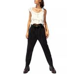 Free People Run Wild High Waist Balloon Pants Black 12 New Photo 44