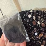 Jovani Tiered Tulle Ball Gown With Beaded Corset Bodice 42249A black size 10 Photo 7