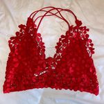 Free People Red Bralette Photo 2