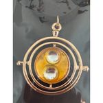 Harry Potter Time Turner Pendant Necklace By Bioworld LootCrate Exclusive New Gold Photo 1